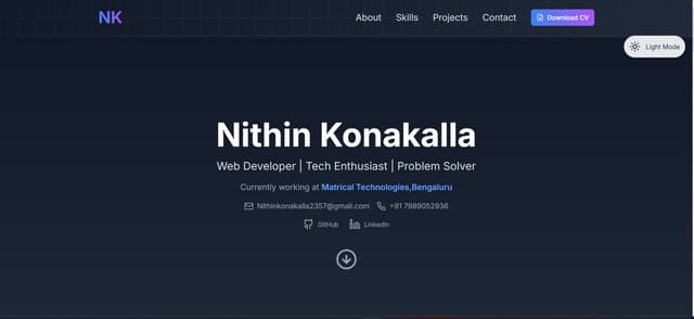 Personal Portfolio